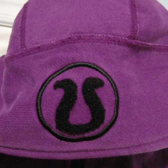 LULULEMON ATHETICA | size 2 | Classic Purple Scuba Heavyweight Zip-Up Hoodie - Picture 4 of 16